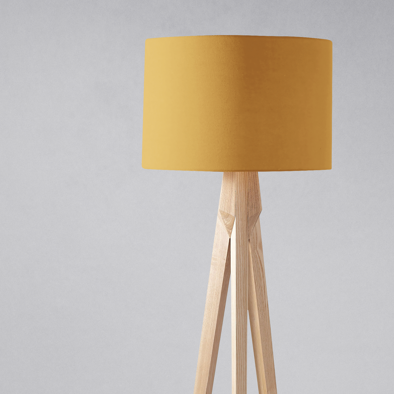Mustard Yellow Lampshade for Ceiling or Table Lamp