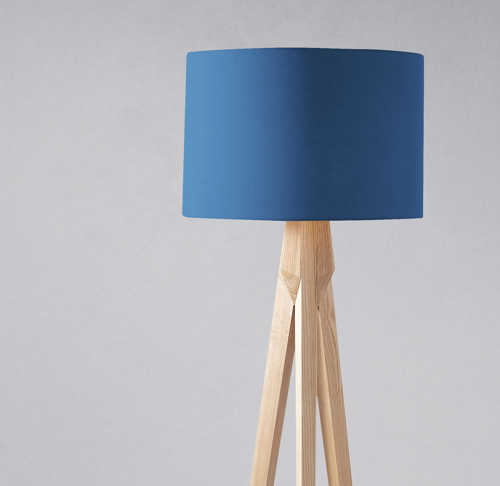 Plain Night Blue Lampshade for Ceiling or Table Lamp