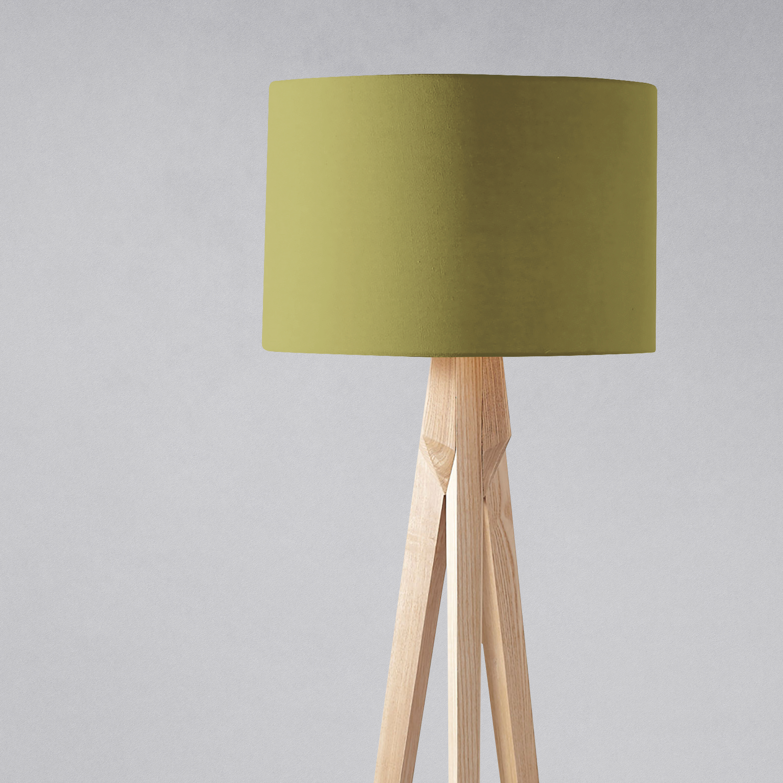 Olive Green Lampshade for Table and Ceiling Lights