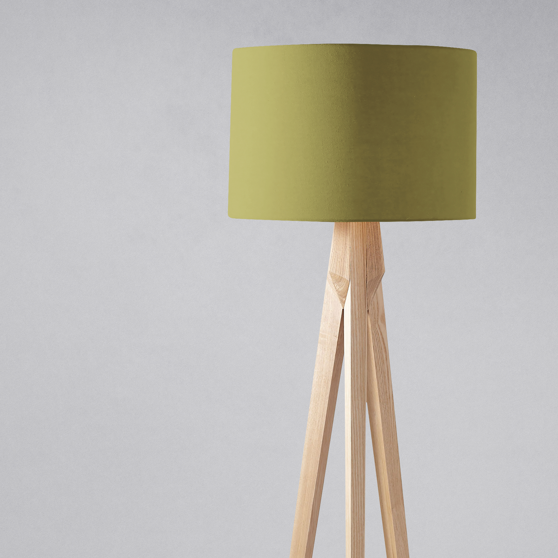 Olive Green Lampshade for Table and Ceiling Lights