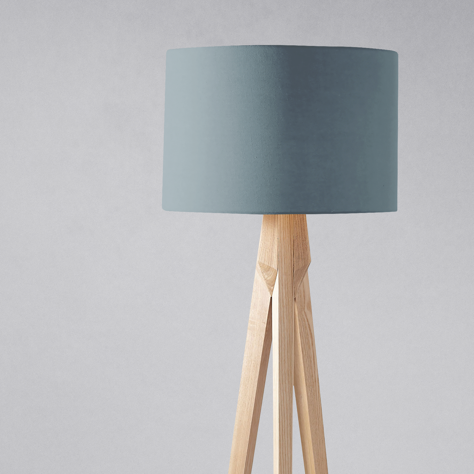 Plain Petrol Blue Lampshade for Ceiling or Table Lamp