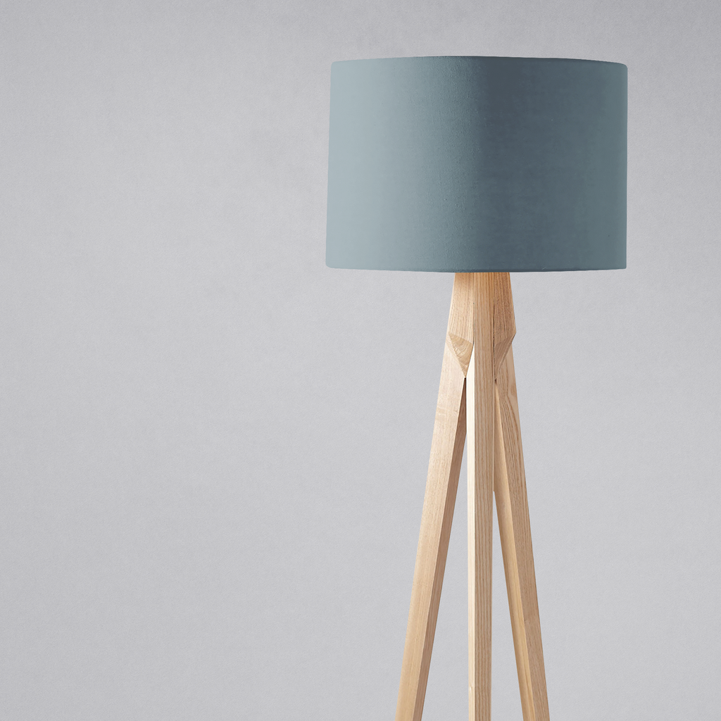 Plain Petrol Blue Lampshade for Ceiling or Table Lamp