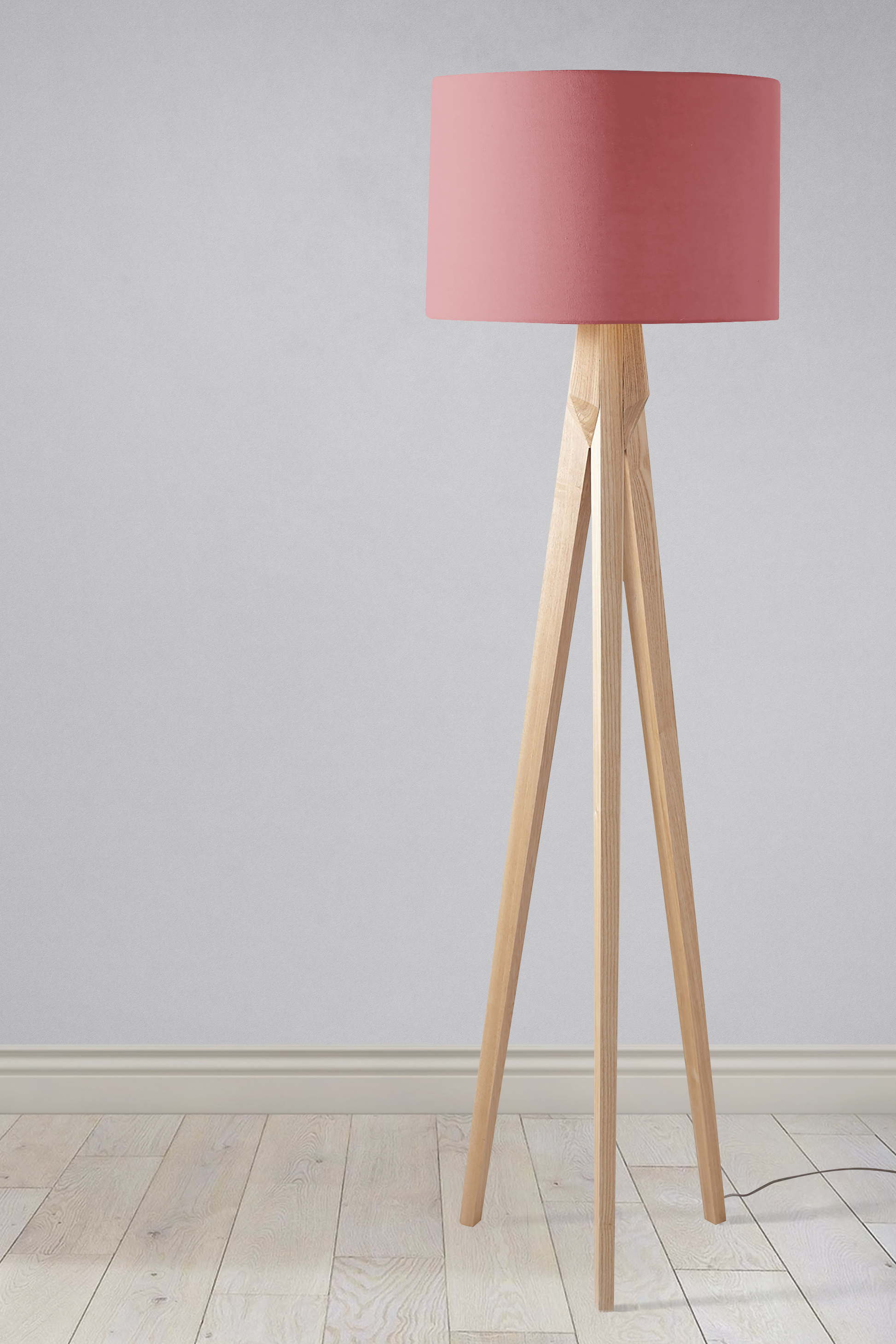 Plain Terracotta Lampshade for Table Ceiling or Floor Lamps