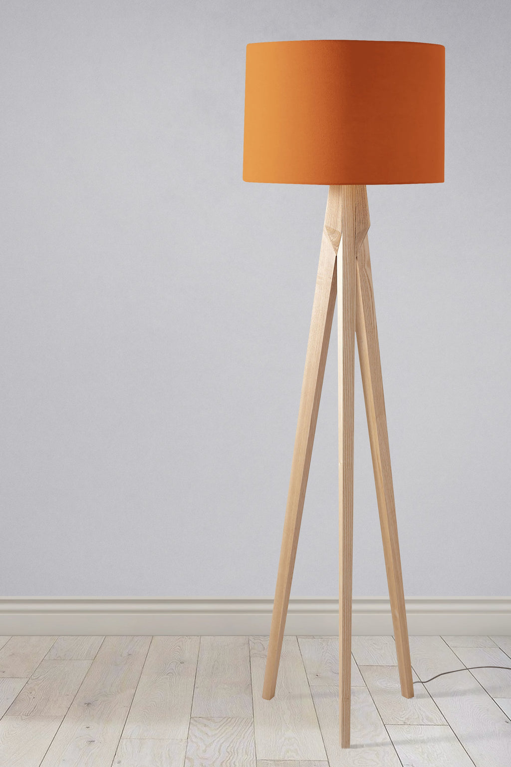 Burnt Orange Lampshade for Ceiling or Table Lamp
