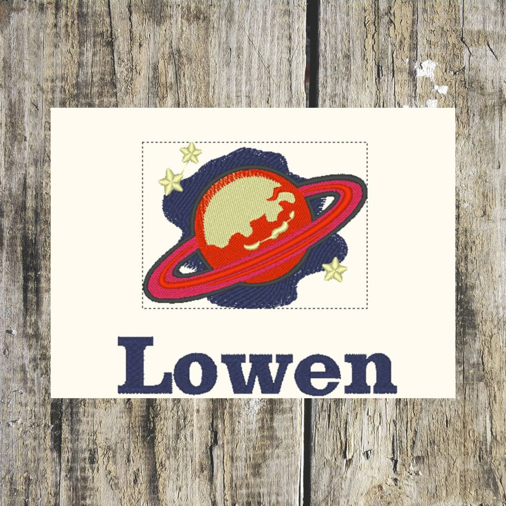 Personalised Planet Towels in 100 Percent Cotton
