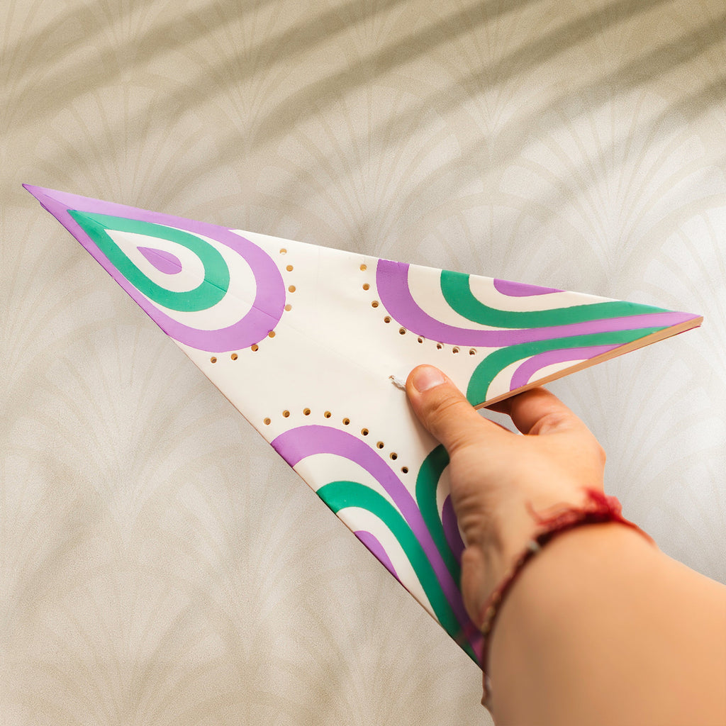 Plum Pavilion Paper Star Light