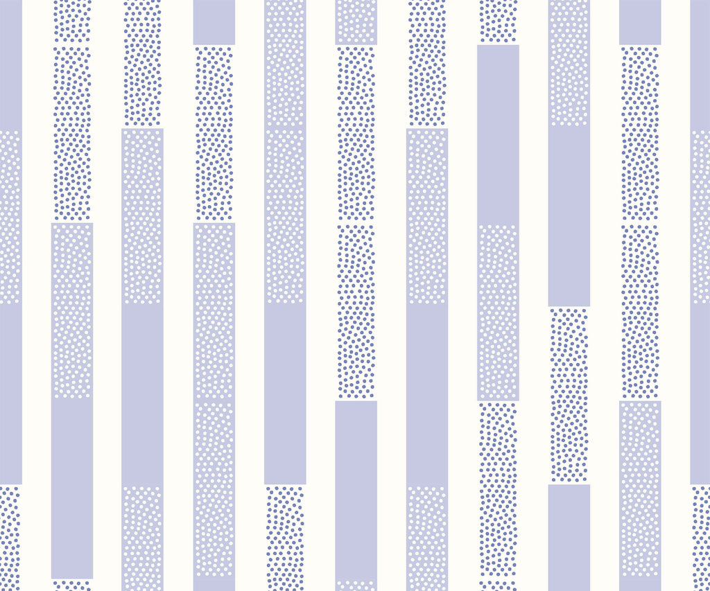 Polka Stripe Wallpaper