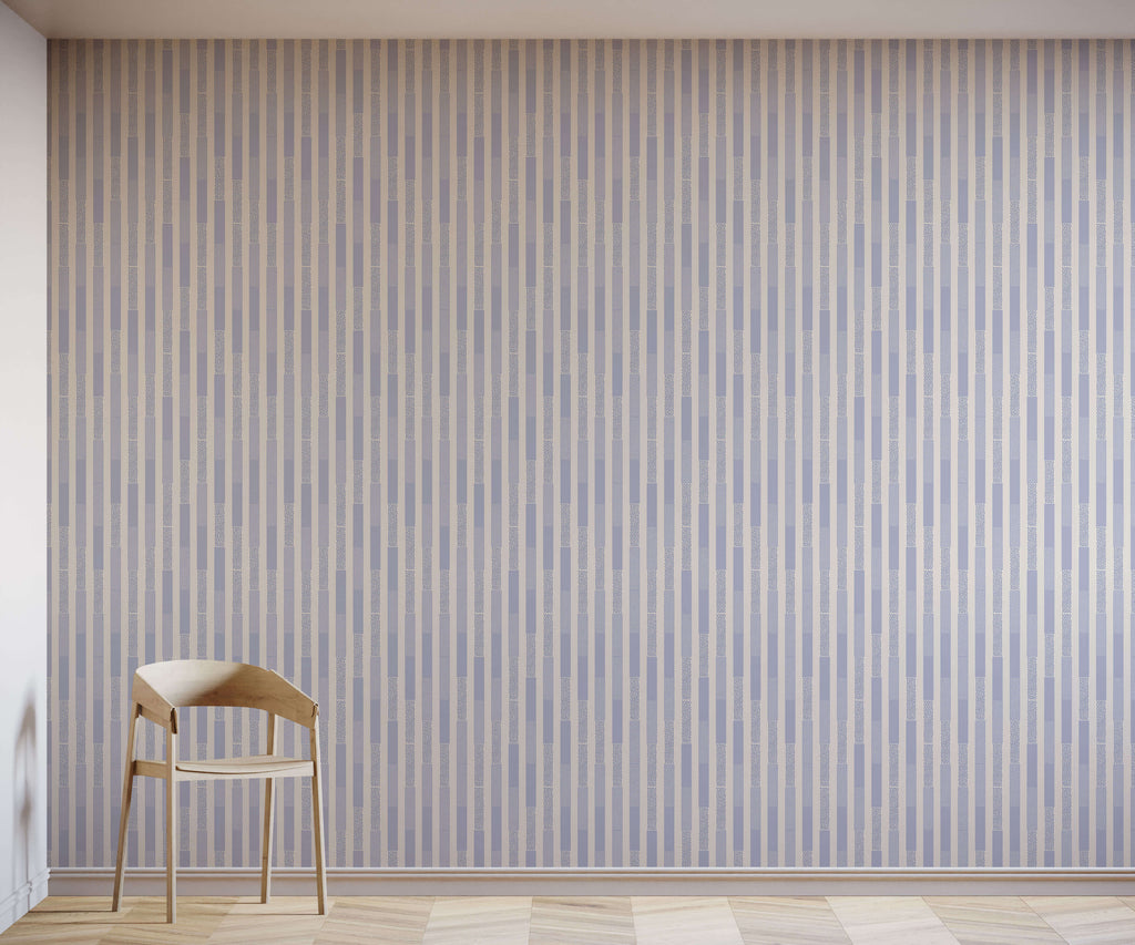 Polka Stripe Wallpaper