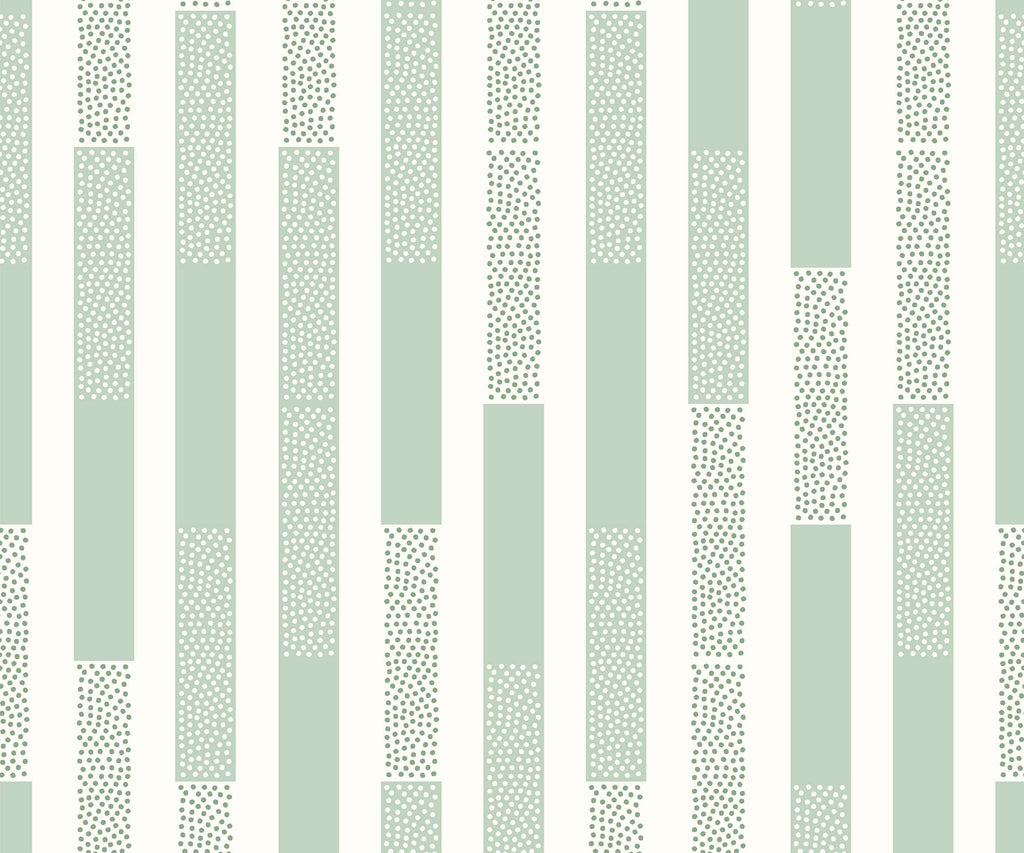 Polka Stripe Wallpaper