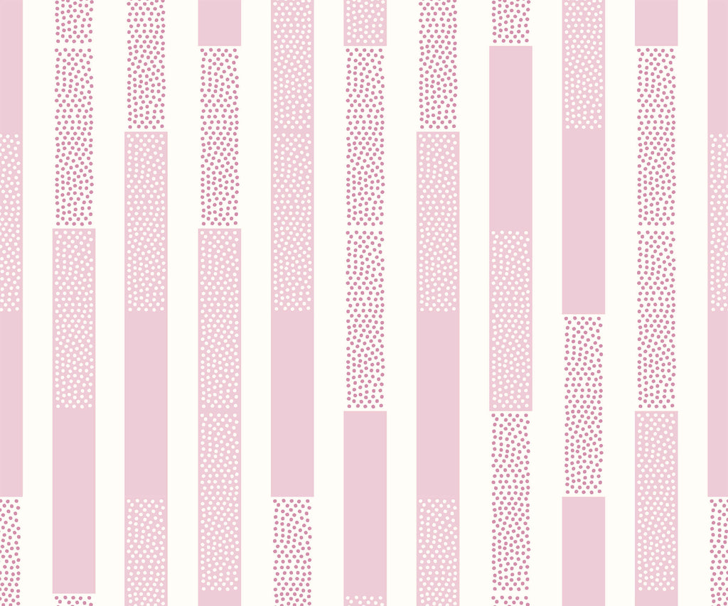 Polka Stripe Wallpaper