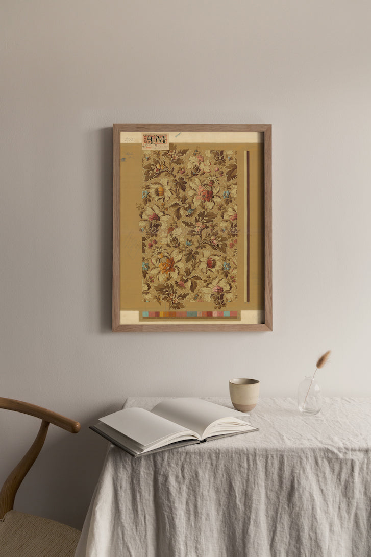 Powder Symphony Vintage Archive Poster Print