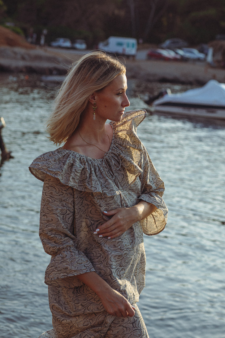 Kumo Clouds Dress Loungewear