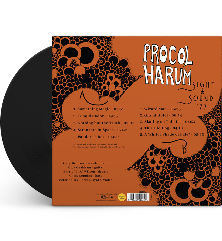 Sight and Sound 77 12 Inch Album on 180g Vinyl