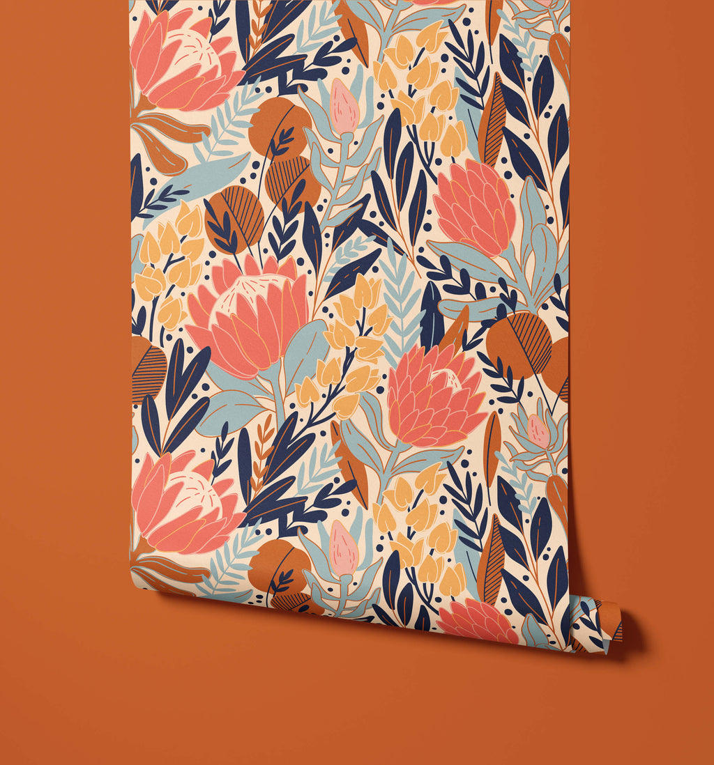 Protea Wildflower Wallpaper