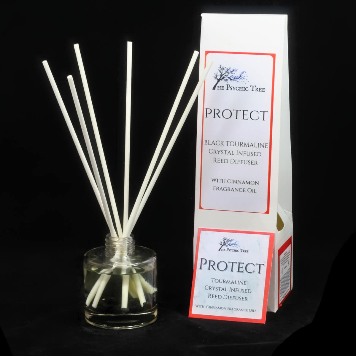 Protect Crystal Infused Reed Diffuser with Black Tourmaline