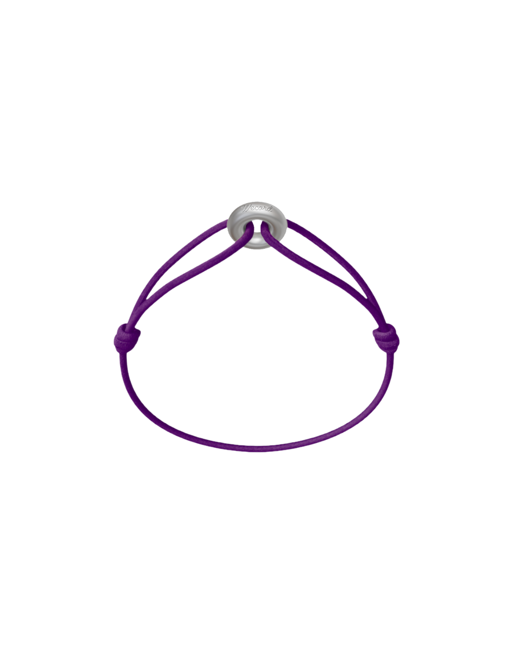 Mini Silver Soho Matte Cord Bracelet