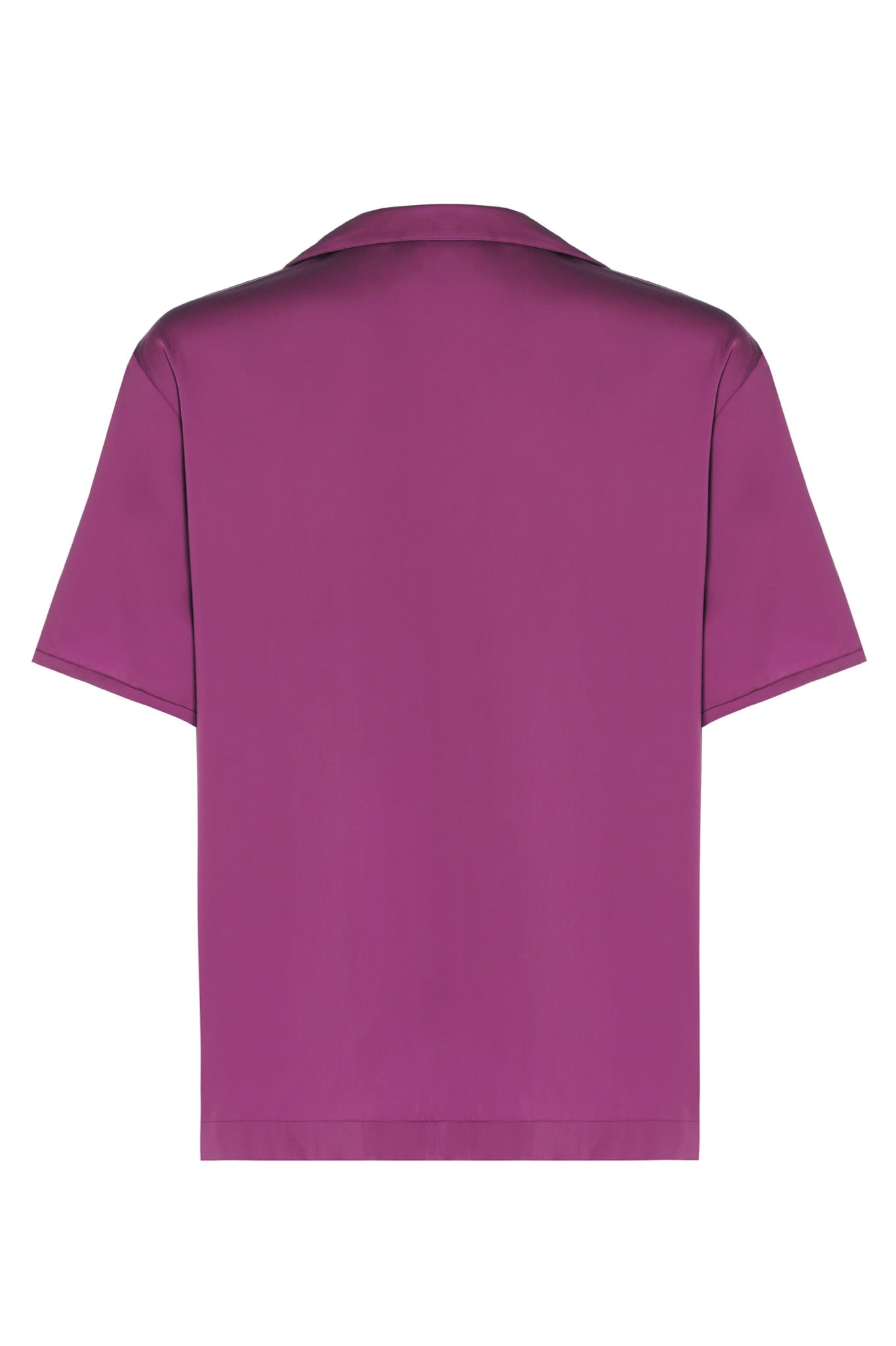 Sky Unisex Short Sleeve Top in Vegan Silk