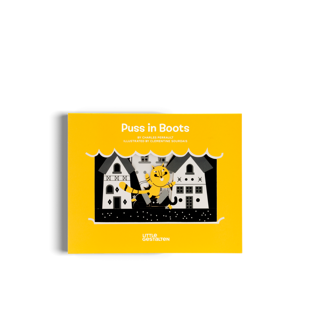 Puss in Boots Read Aloud Book with Shadow Play Illustrations