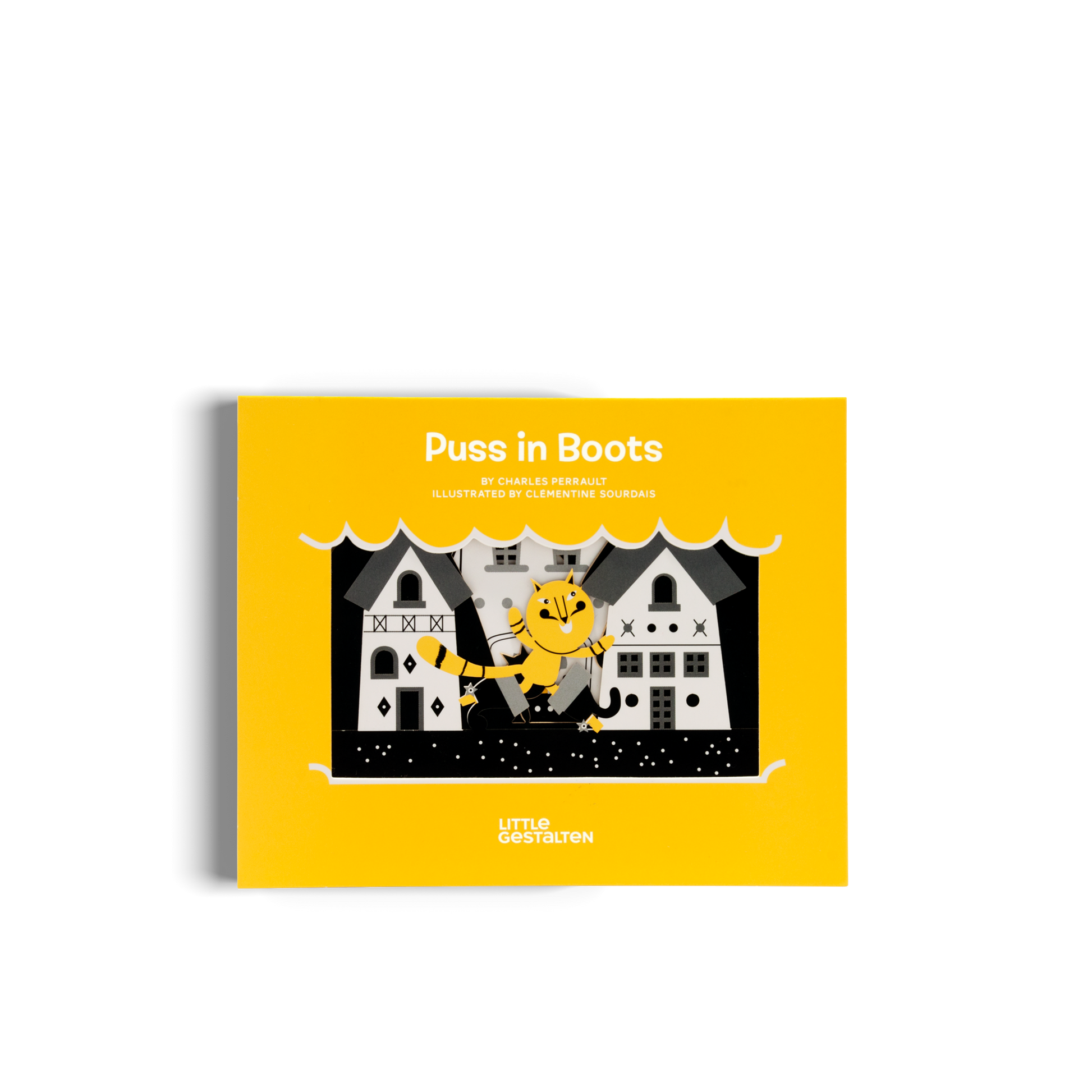 Puss in Boots Read Aloud Book with Shadow Play Illustrations