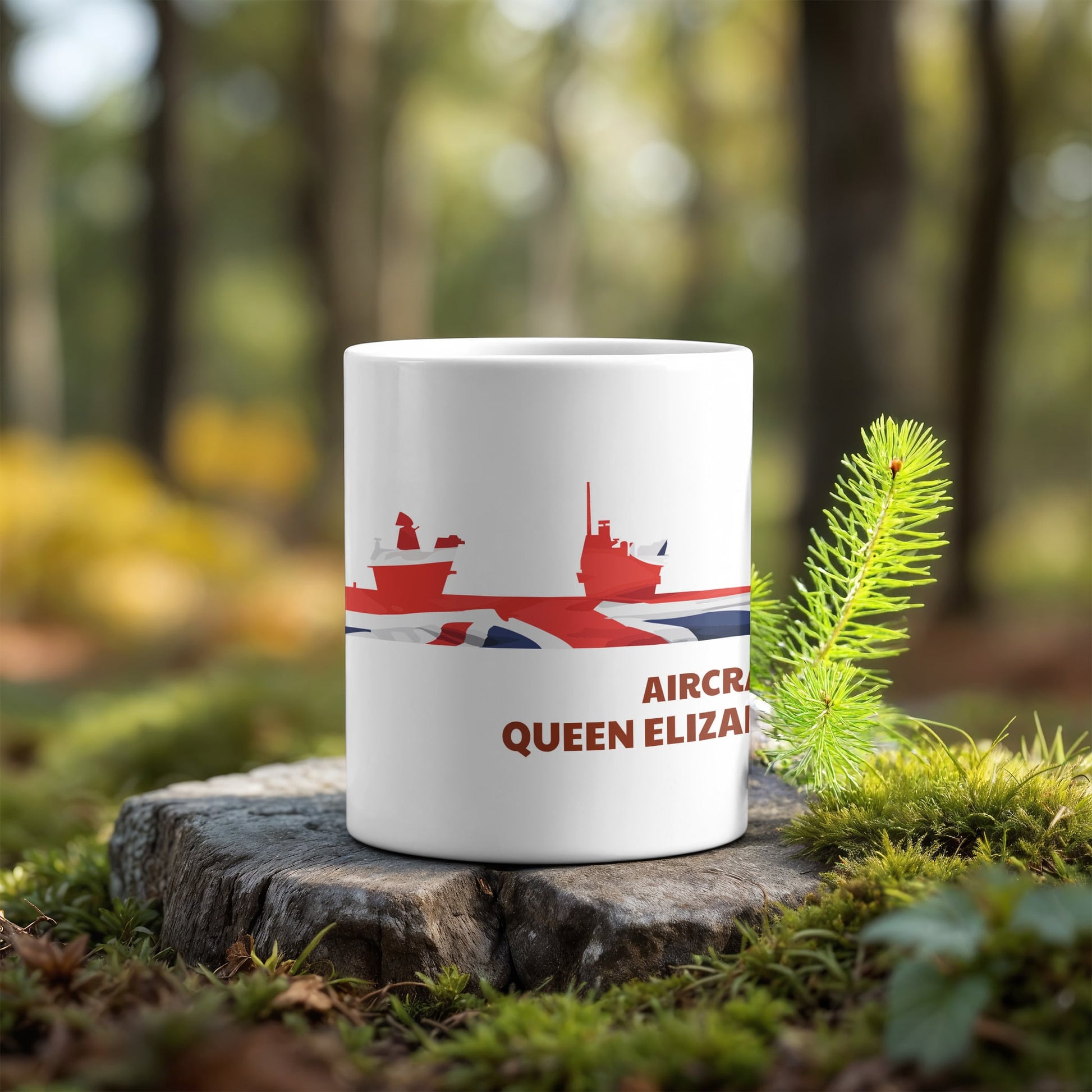 Queen Elizabeth Class Union Flag Ceramic Mug