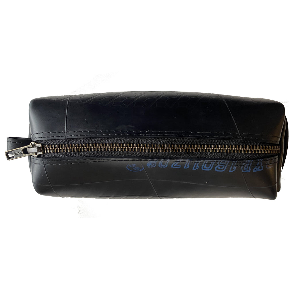 Large Pencil Case Made From Upcycled Truck Tyre Rubber