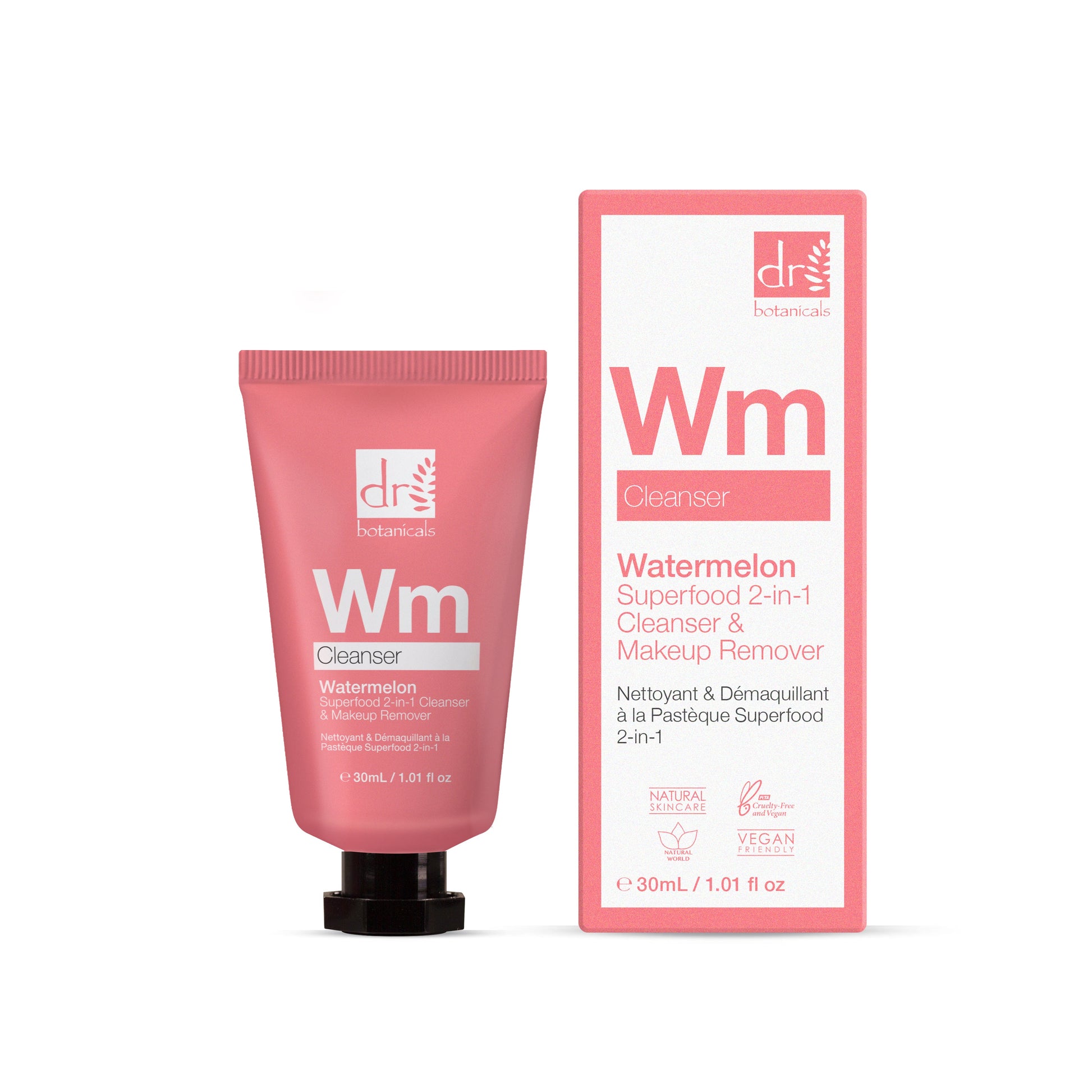 Watermelon Superfood 2 in 1 Cleanser and Makeup Remover Trio