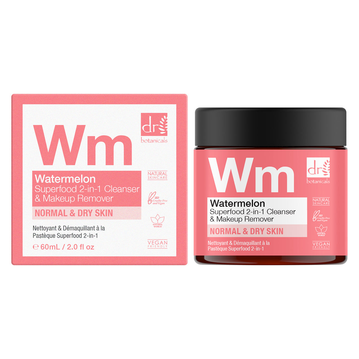 Watermelon Superfood 2 in 1 Cleanser and Makeup Remover Trio