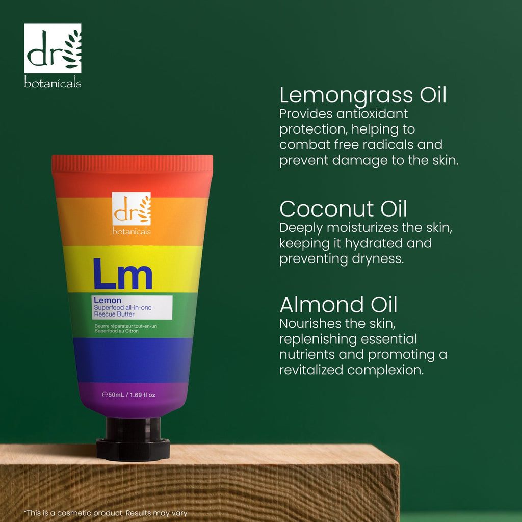 Pride Edition Lemon Superfood All in One Rescue Butter 50ml