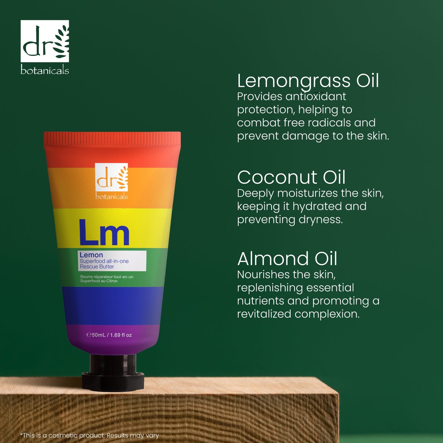 Pride Edition Lemon Superfood All in One Rescue Butter 50ml
