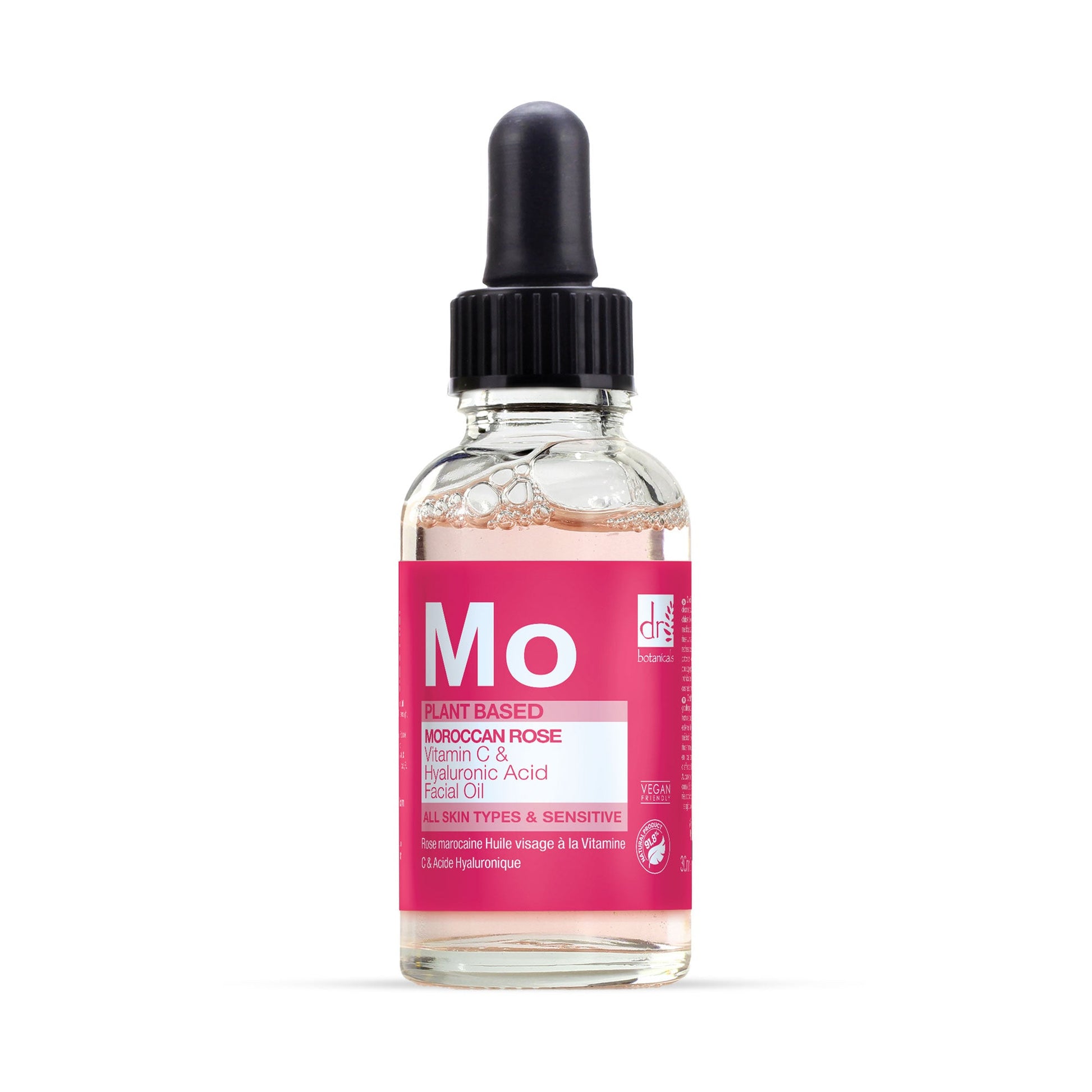 Moroccan Rose Facial Oil with Hyaluronic Acid and Vitamin C
