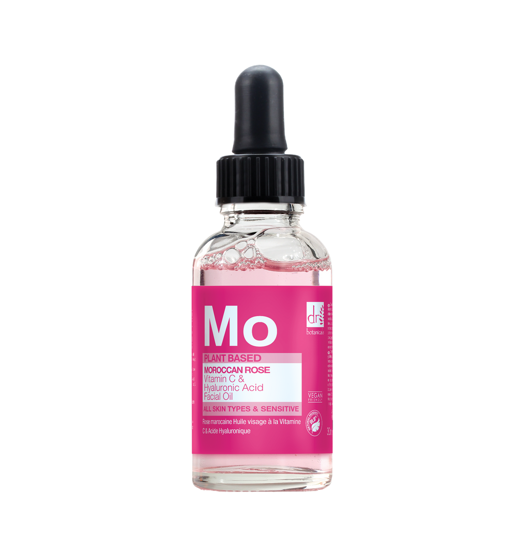 Moroccan Rose Facial Oil with Hyaluronic Acid and Vitamin C