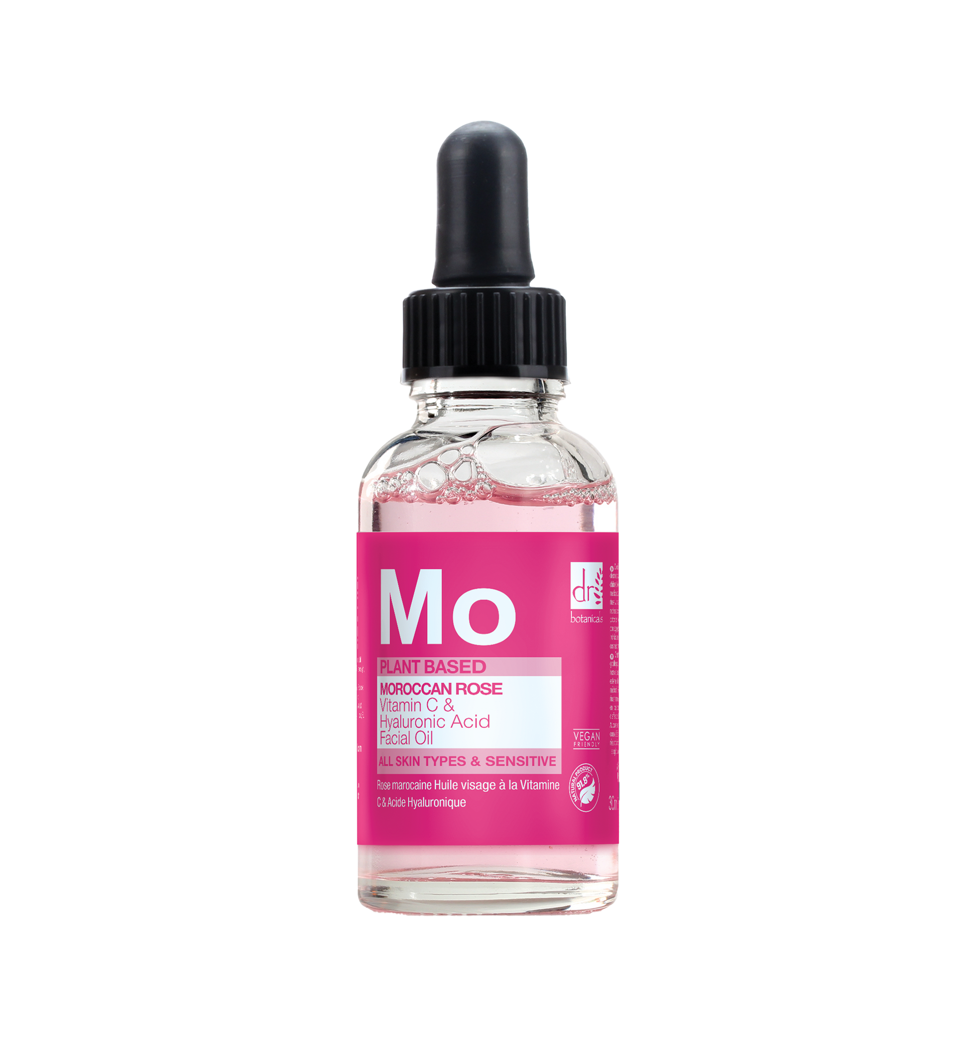 Moroccan Rose Facial Oil with Hyaluronic Acid and Vitamin C