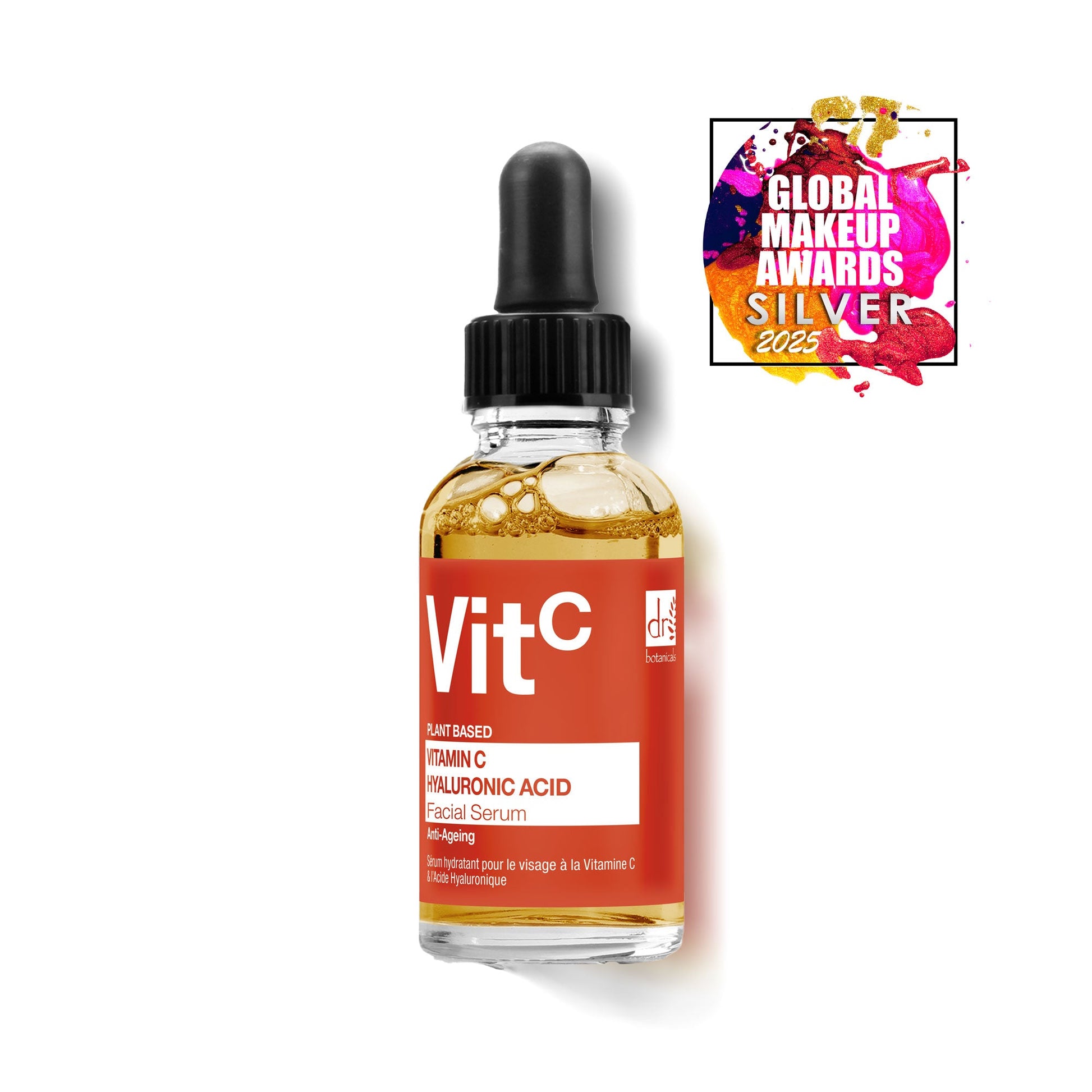 Vitamin C 5 Percent and Hyaluronic Acid 2 Percent Hydrating Facial Serum 30ml