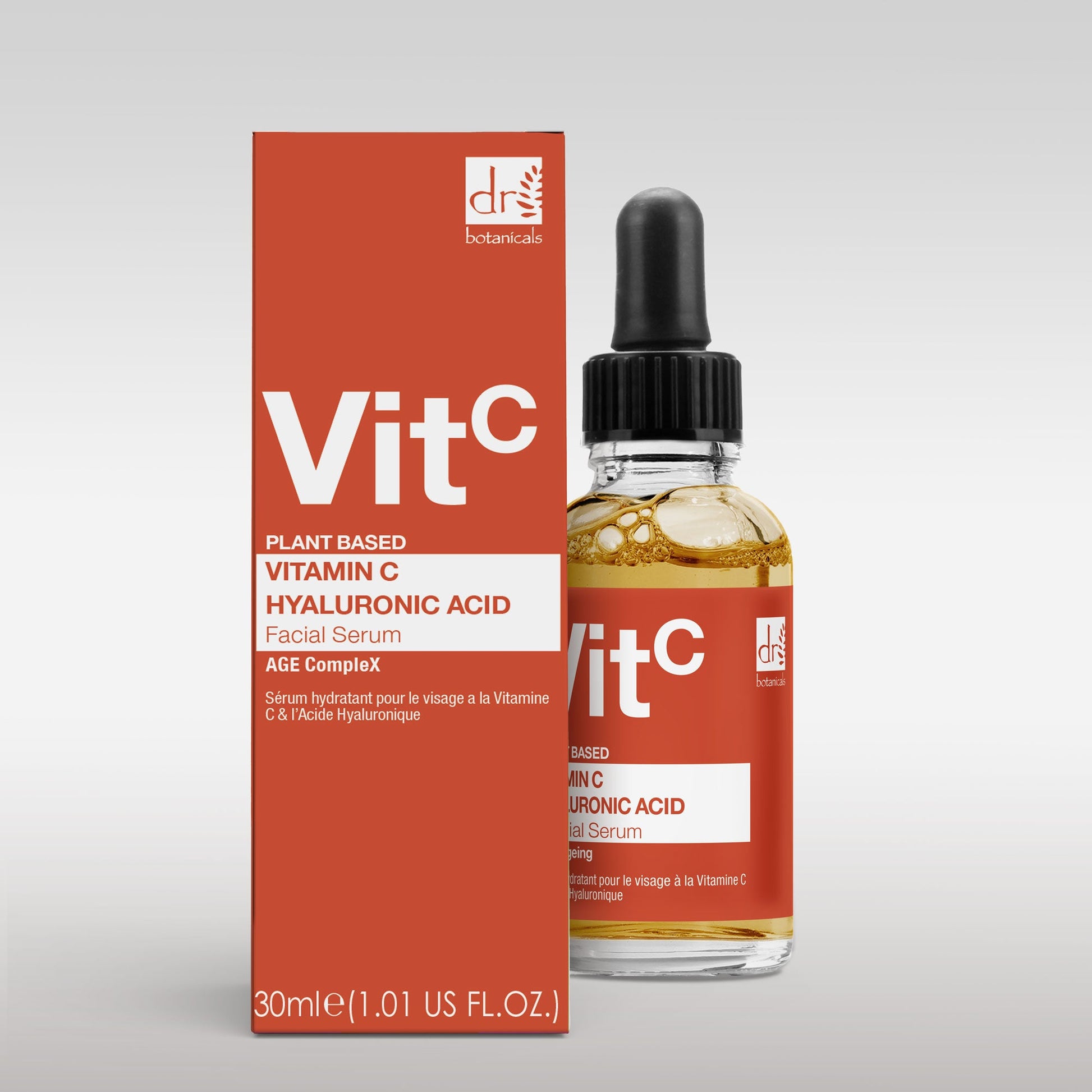 Vitamin C 5 Percent and Hyaluronic Acid 2 Percent Hydrating Facial Serum 30ml