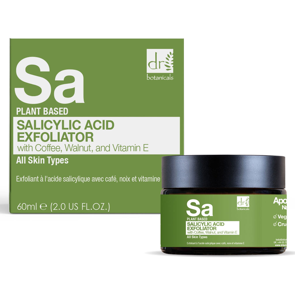 Salicylic Acid Exfoliator with Coffee, Walnut and Vitamin E 60ml