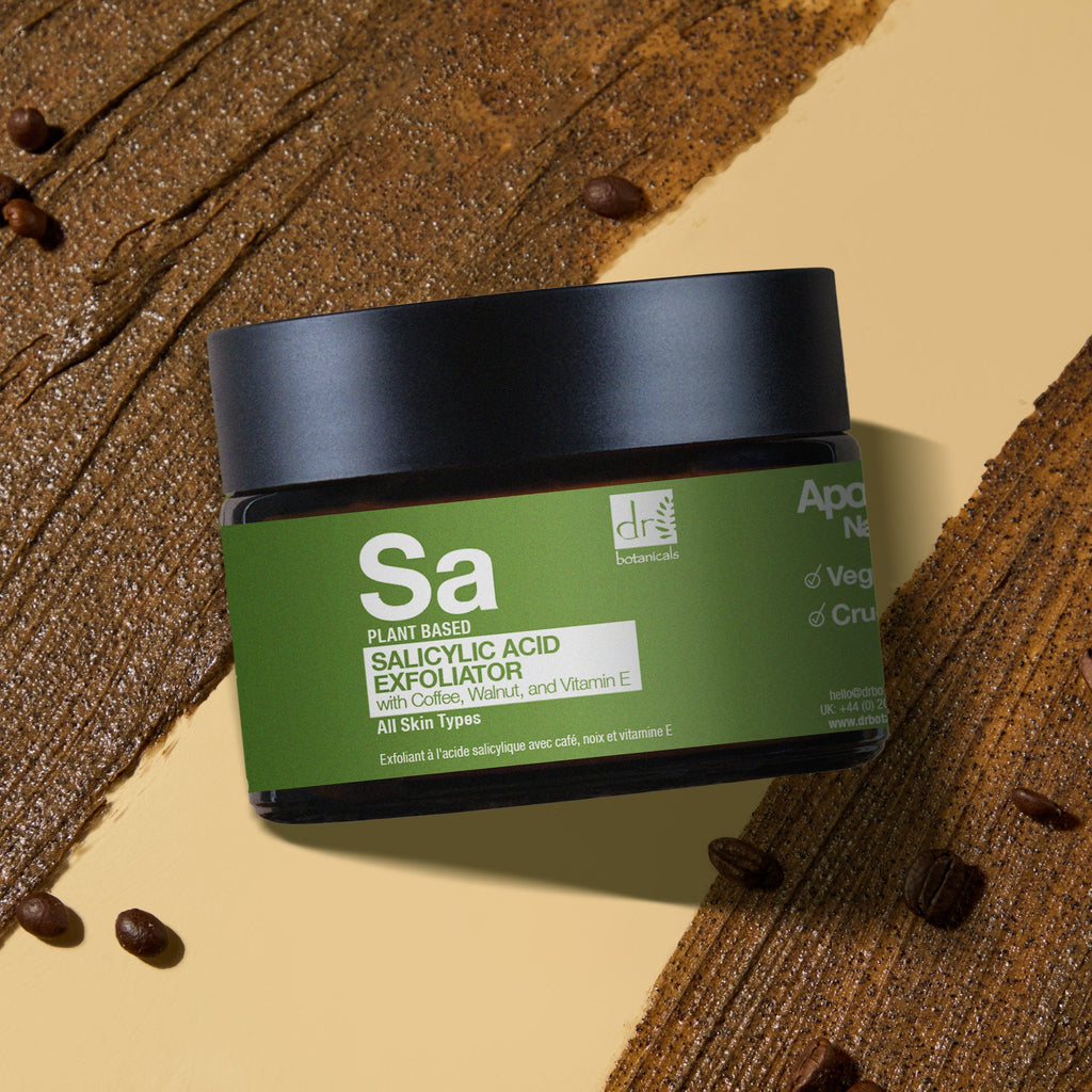 Salicylic Acid Exfoliator with Coffee, Walnut and Vitamin E 60ml