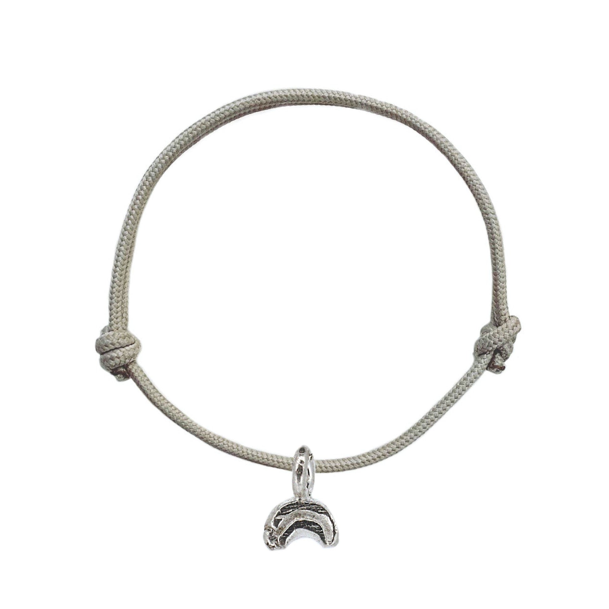 Rainbow Rope Bracelet Sterling Silver