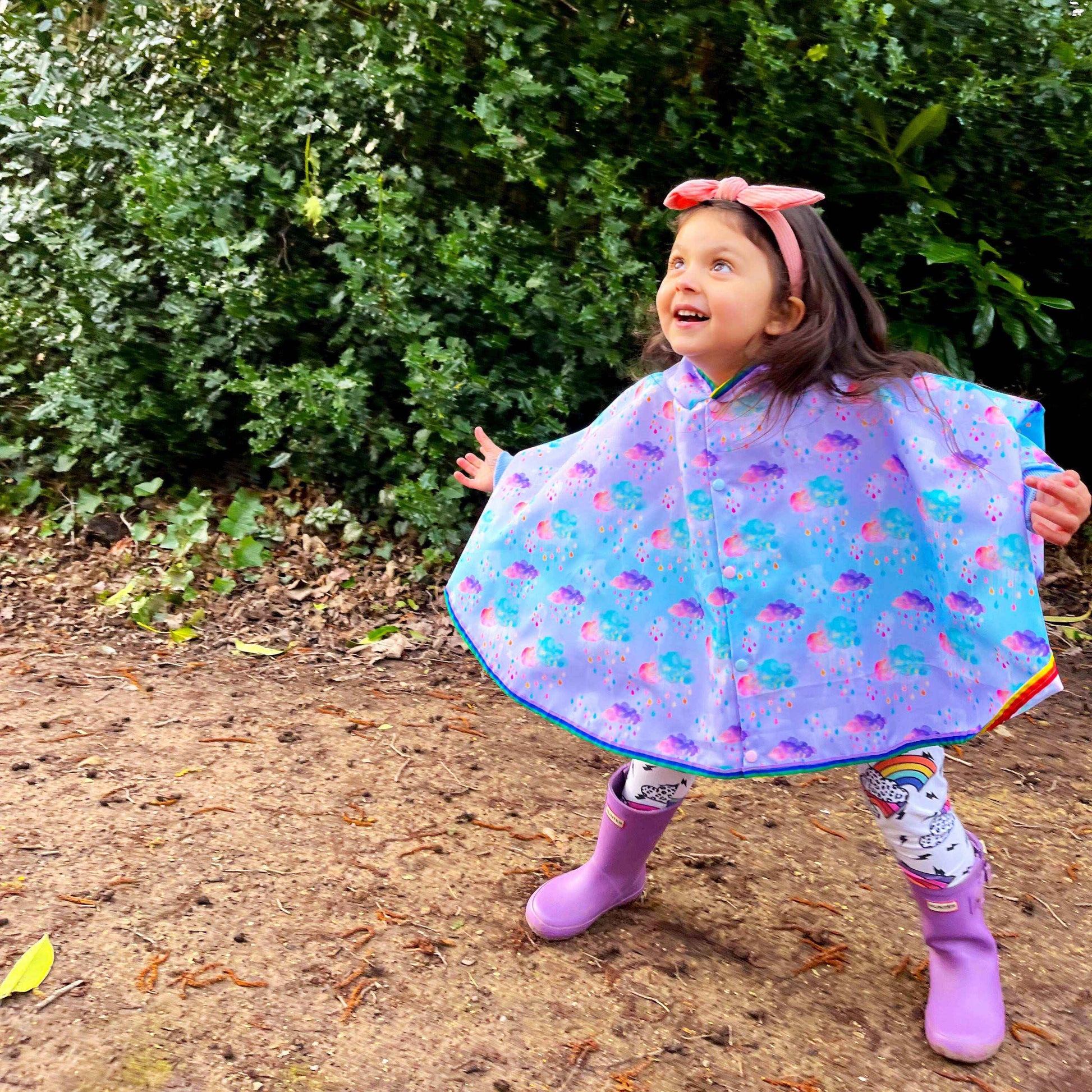Raincloud Cape for Kids