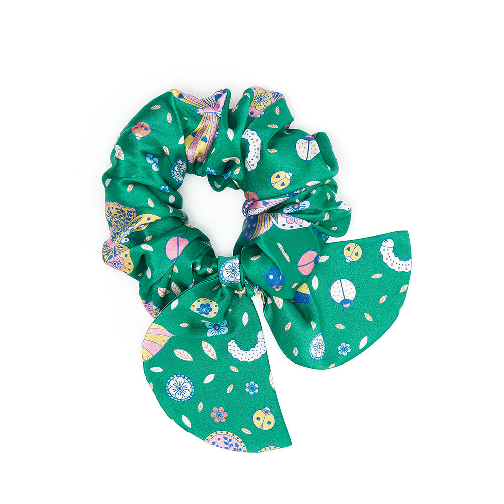 Silk Scrunchie Gift Set in Three Colours