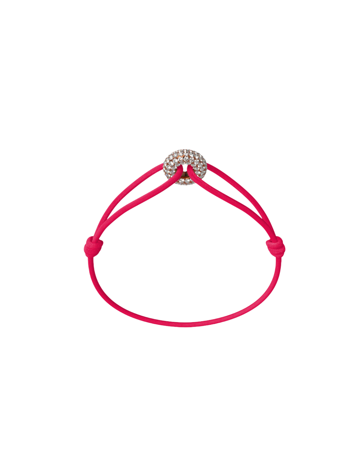 Mini Rose Soho Pave Cord Bracelet