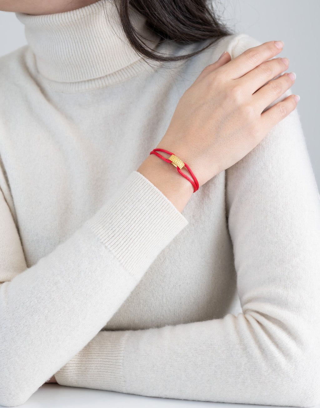 Golden Regent Cord Bracelet