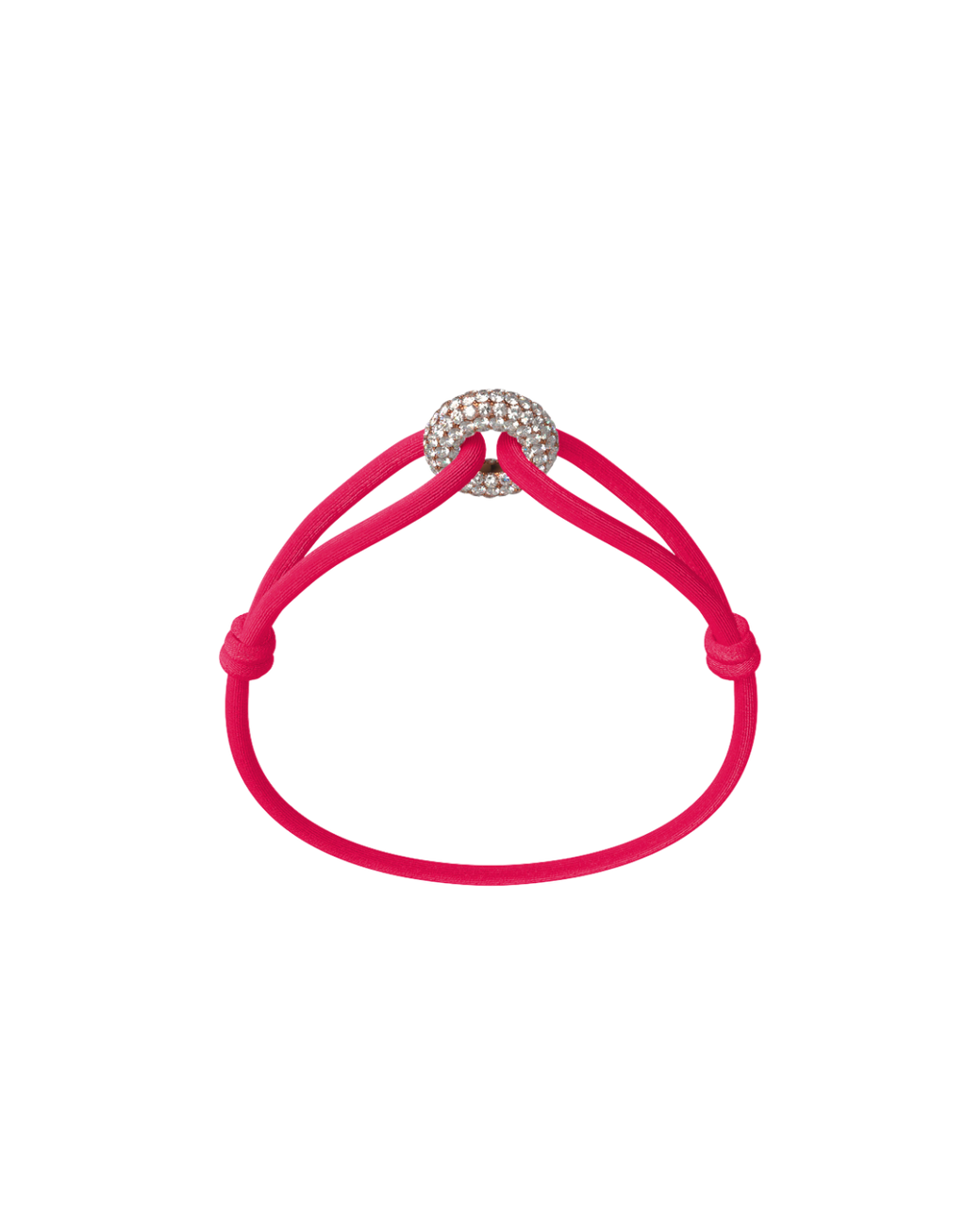 Rose Soho Pave Cord Bracelet