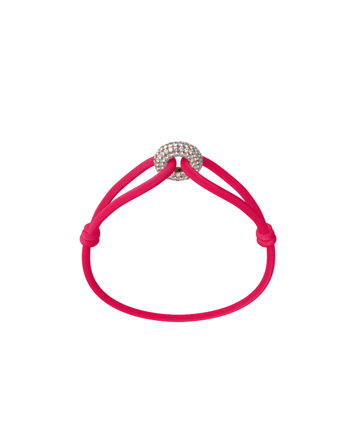 Rose Soho Pave Cord Bracelet