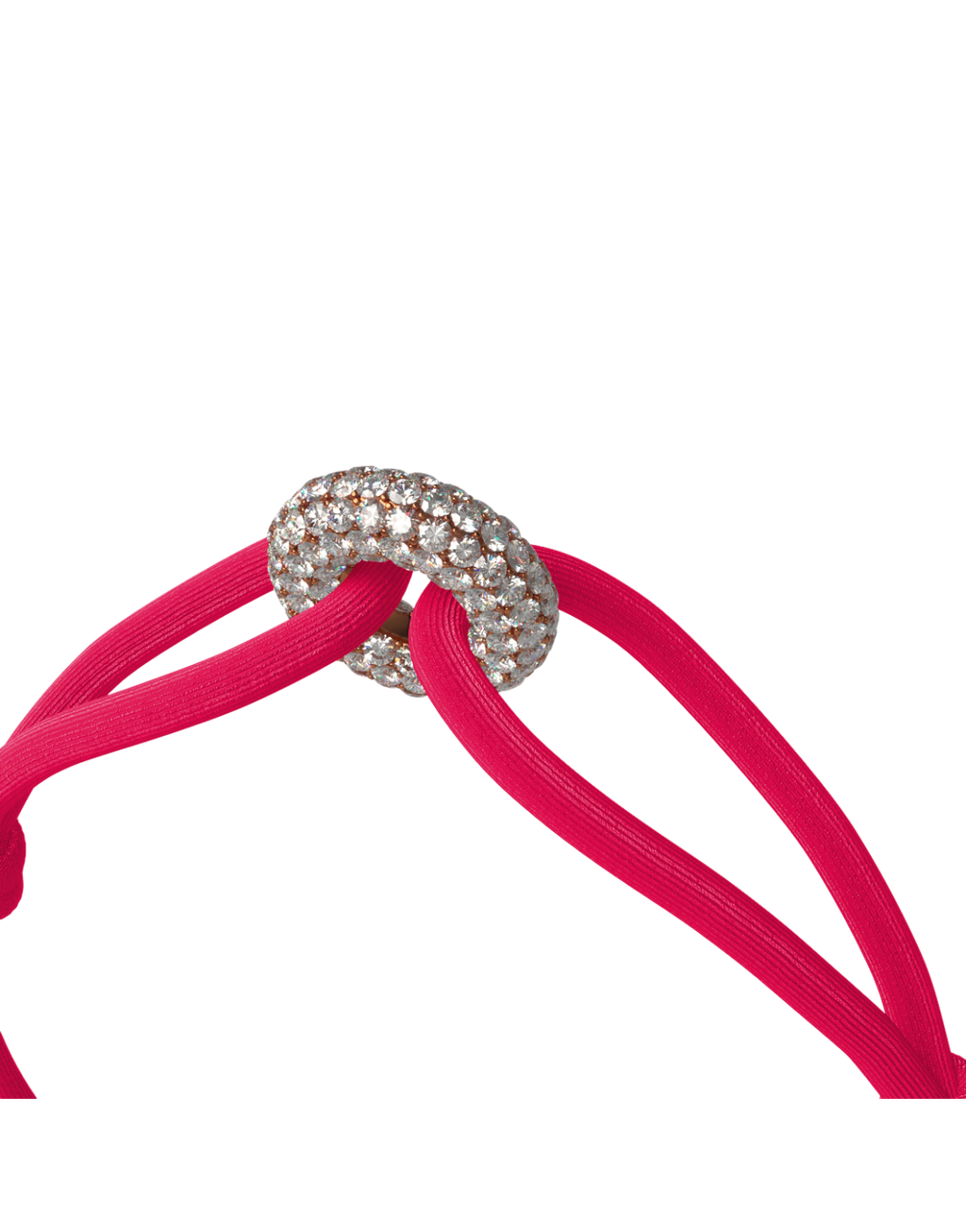 Rose Soho Pave Cord Bracelet