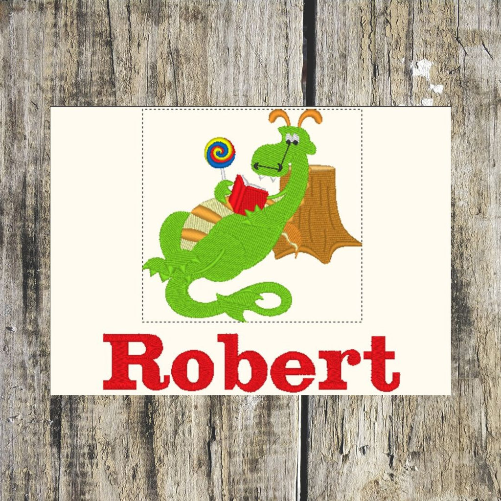 Reading Dragon Personalised Towels