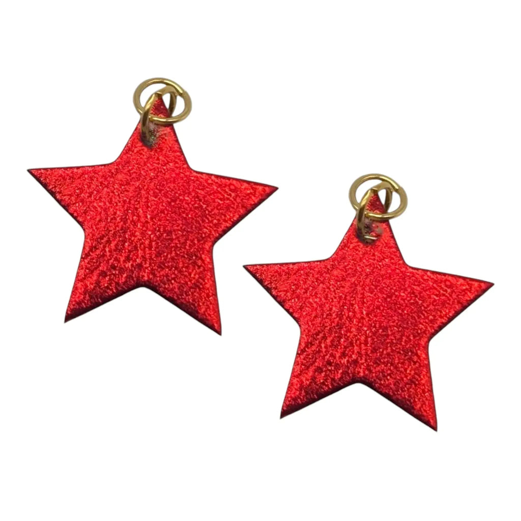 Mini Cork Star and Lightning Bolt Charms