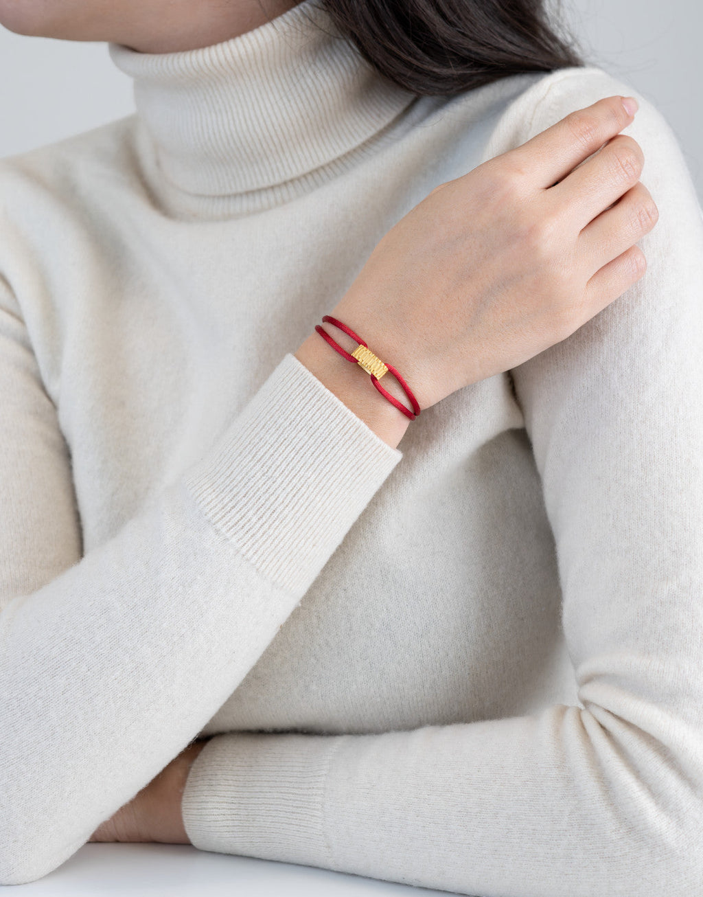 Golden Regent Cord Bracelet