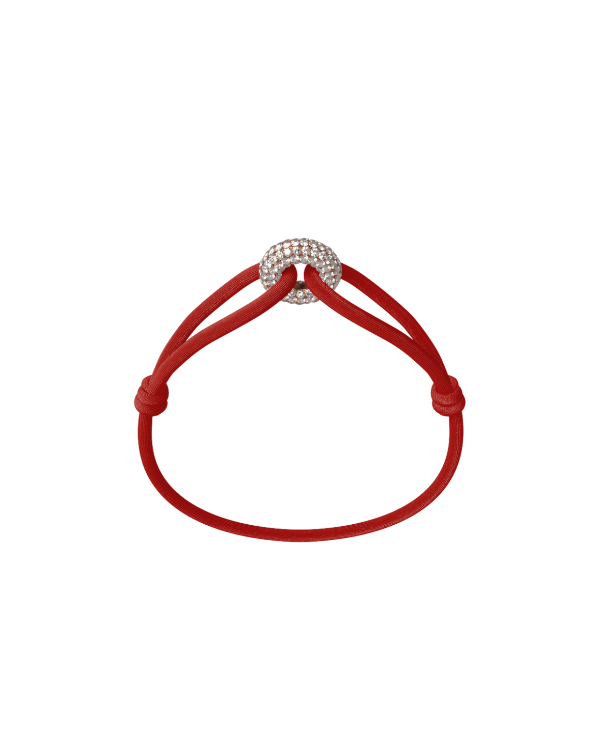 Rose Soho Pave Cord Bracelet