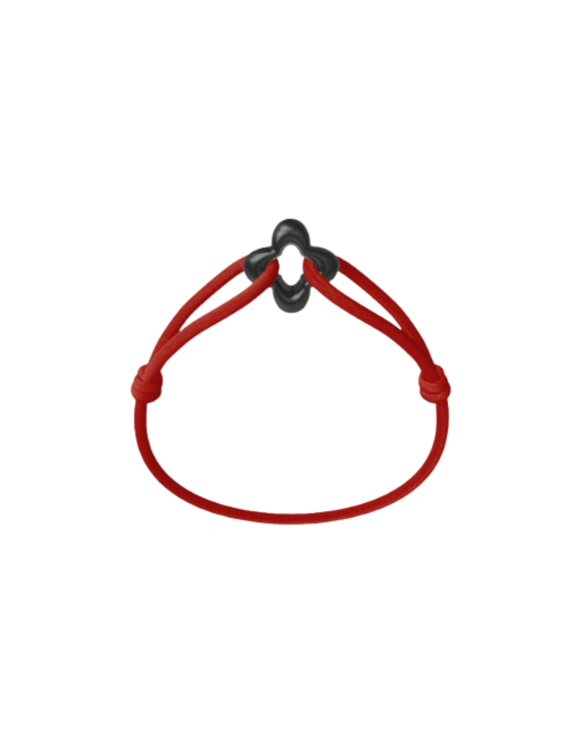 Black Clover Onyx Cord Bracelet