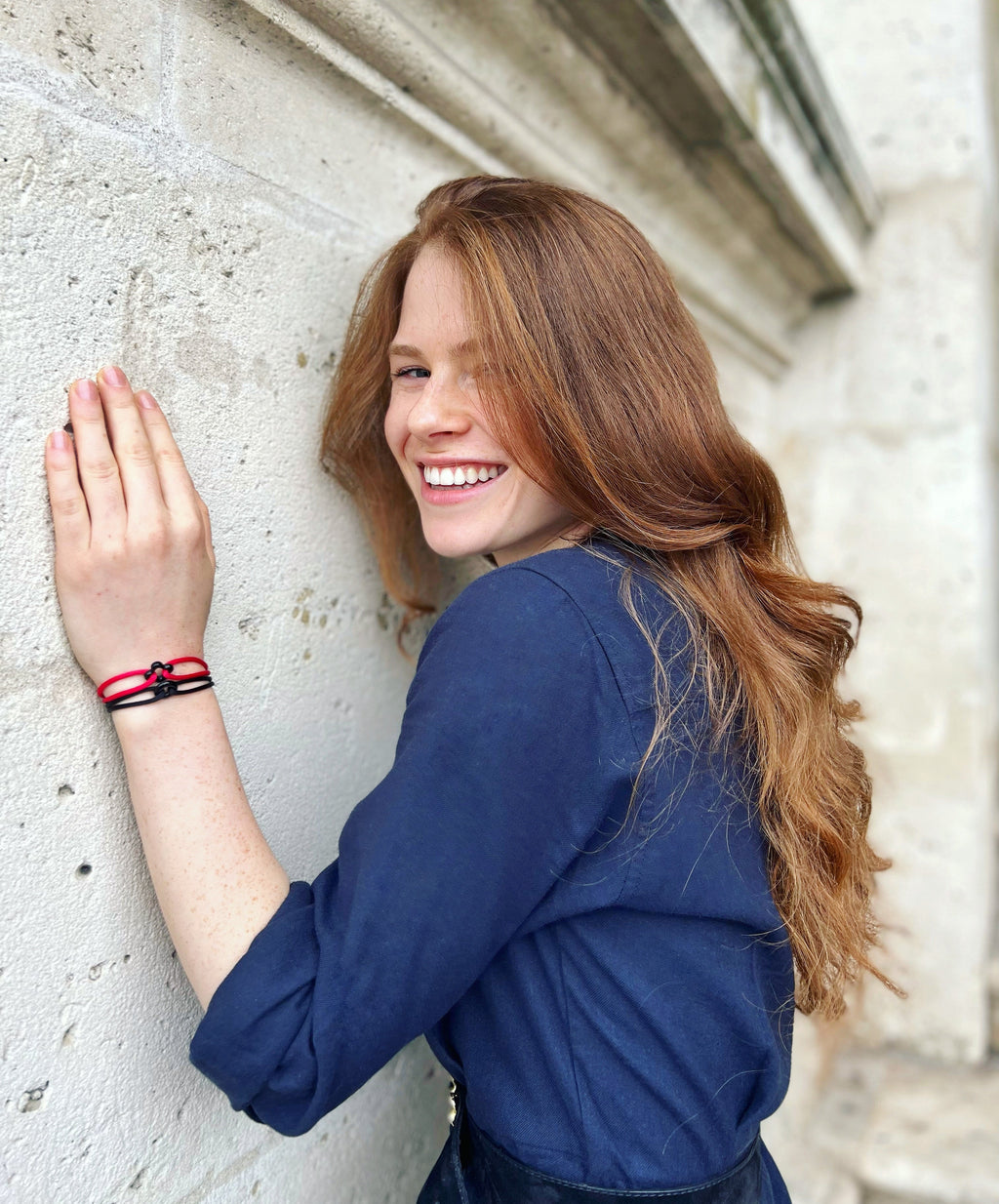 Black Clover Onyx Cord Bracelet